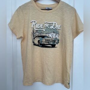 Ride Or Die Unisex T-Shirt | yellow | L